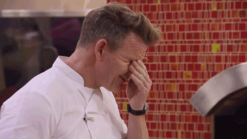 Gordon Ramsay Reaction GIF by Hell's Kitchen