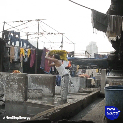 tataglucoplus non stop energy dhobhi ghat GIF