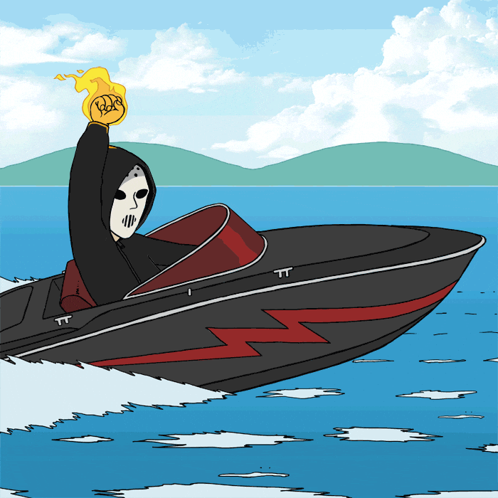 Speed Boat GIF by Hard Island