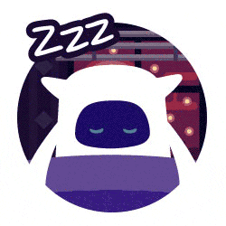 musio night goodnight sleeping nap GIF