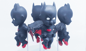 oasim art toy Batsy designer toy batman toy GIF