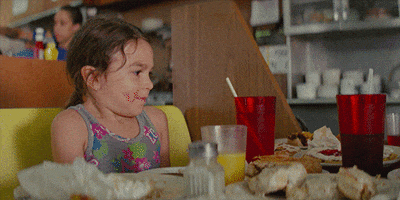 a24 brooklynn prince the florida project girl excited GIF