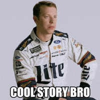 Brad Keselowski Thumbs Up GIF by NASCAR