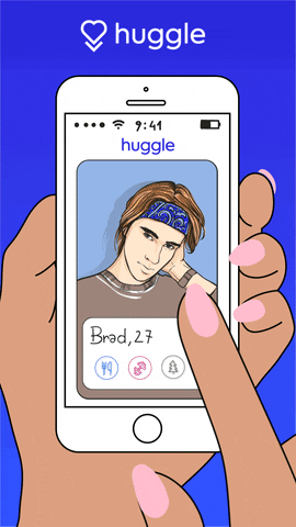 Swiping App Store GIF by Huggle