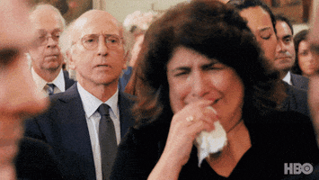 Episode 4 Crying GIF by Curb Your Enthusiasm