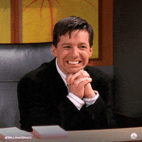 season 7 smiling GIF by Will & Grace