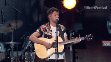 guitar singing GIF by iHeartRadio
