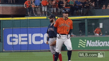 Happy Houston Astros GIF by MLB