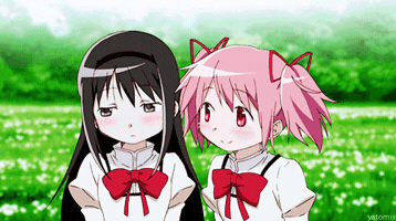 gabrielakurtz love madoka homura cheek GIF