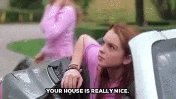 mean girls your house is really nice GIF