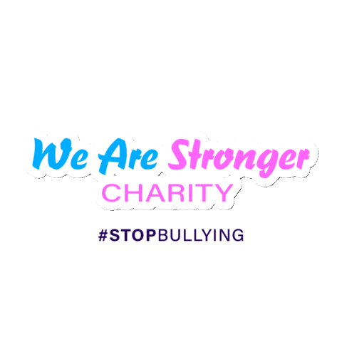 wearestrongercharity Sticker