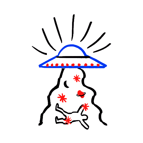 Space Stars Sticker by Les Jolies Musiques