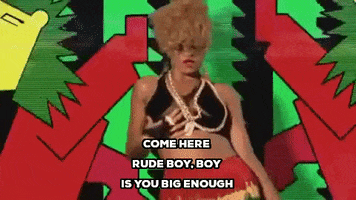 Boy Is You Big Enough GIF by Rihanna