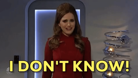 Natalie Portman Idk GIF by Saturday Night Live