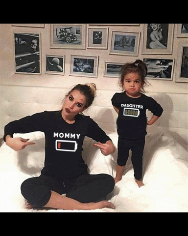 Like-mommy-like-daughter GIFs - Get the best GIF on GIPHY