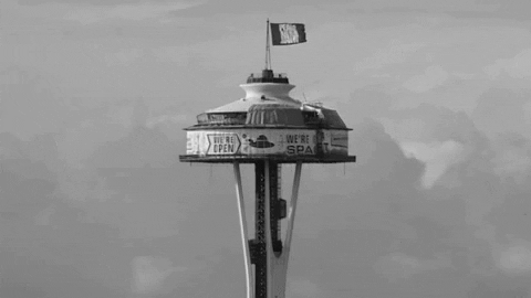 Space Needle Seattle GIF by Pearl Jam - Find  Share on GIPHY