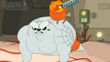 push up work out GIF by Cartoon Hangover