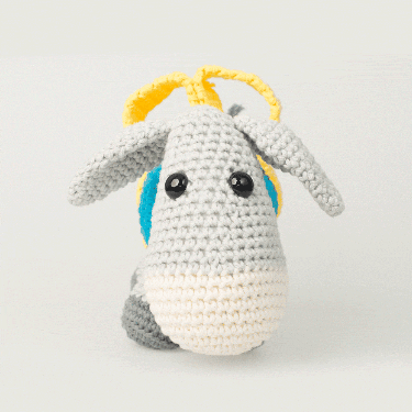 donkey crochet GIF