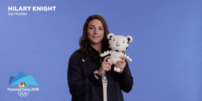 pyeongchang 2018 plush toy GIF by NBC Olympics