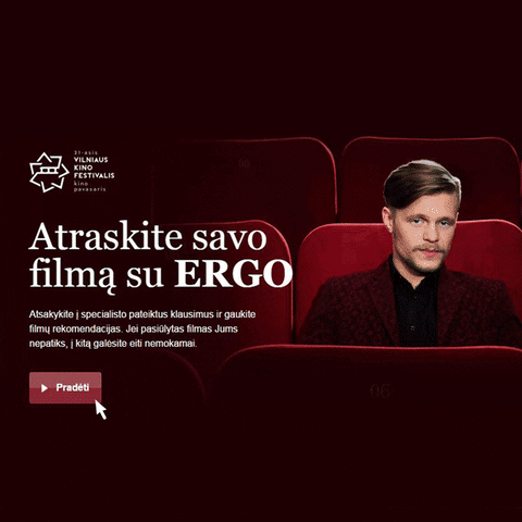 Kinopavasaris Ergo GIF by gretajakaite