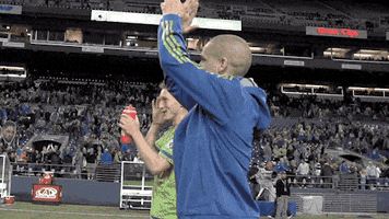 sounders fc clapping GIF by Seattle Sounders