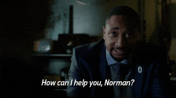 season 4 how can i help you norman GIF by A&E