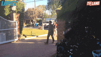 behind the scenes GIF by Lopez on TV Land
