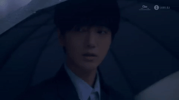 raining k-pop GIF