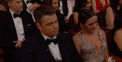 Disappointed Matt Damon GIF by The Academy Awards