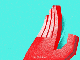 3d middle finger GIF by Nik Dudukovic