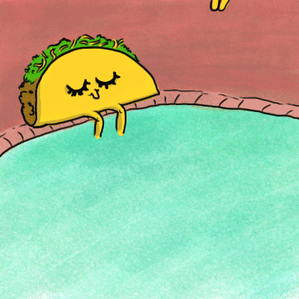 Taco Bell Swimming GIF by Amber McCall