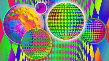 3d420 trippy psychedelic colorful abstract GIF