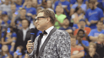 Happy College Basketball GIF by University of Kansas