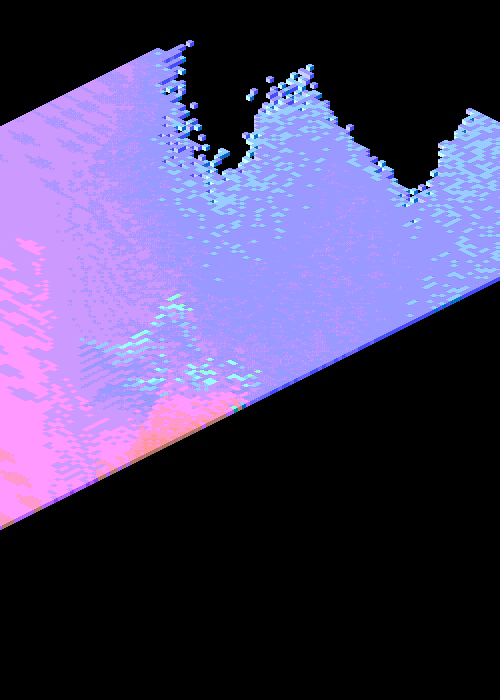 Glitch Pixel GIF by Douglas Schatz