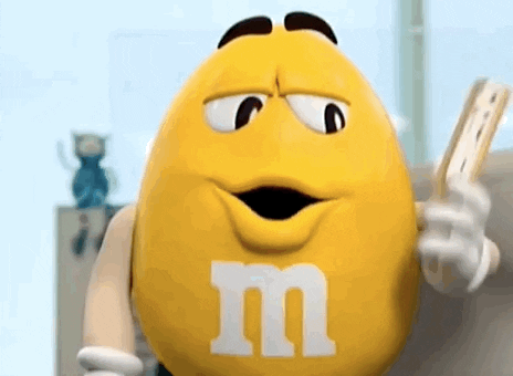 m and m fan GIF