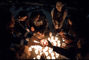 ucirvine peace paris uci candlelight GIF