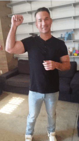 jersey shore fist pump GIF by Wetpaint