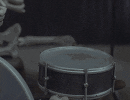 todbooth halloween band skeletons GIF