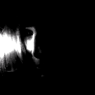 black and white creep GIF by dani