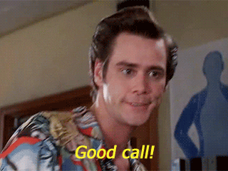 Jim Carrey Good Call GIF by O&O, Inc - Find & Share on GIPHY
