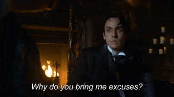 Why Do You Bring Me Excuses GIF by Gotham