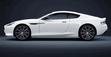 car-revs-daily white aston db9 GIF