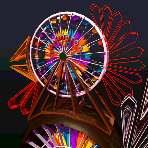 Ferris Wheel Thanksgiving GIF by Dax Norman