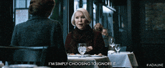 Ignore GIF by The Age of Adaline