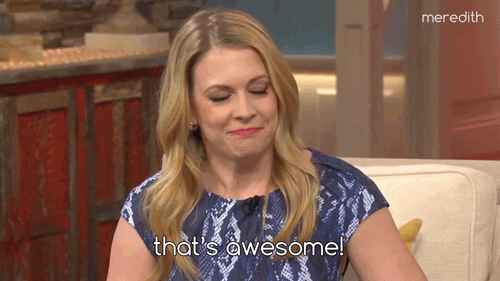Awesome Melissa Joan Hart GIF by The Meredith Vieira Show - Find & Share on GIPHY
