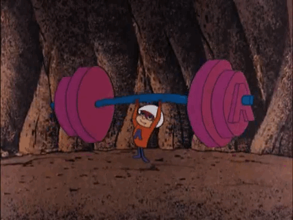 Working Out Atom Ant GIF by Warner Archive