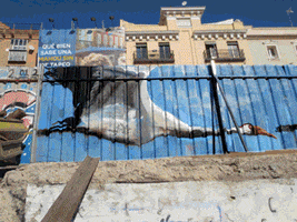alto alto arteurbano grullas campodelacebada GIF