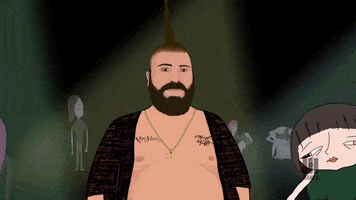 happy turn up GIF by Story Time with Fat Jew