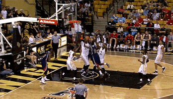 tacko fall basketball GIF by UCF Knights
