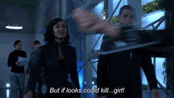 if looks could kill girl GIF by Minority Report